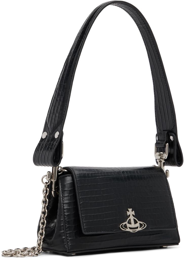 Vivienne Westwood Black Small Hazel Bag
