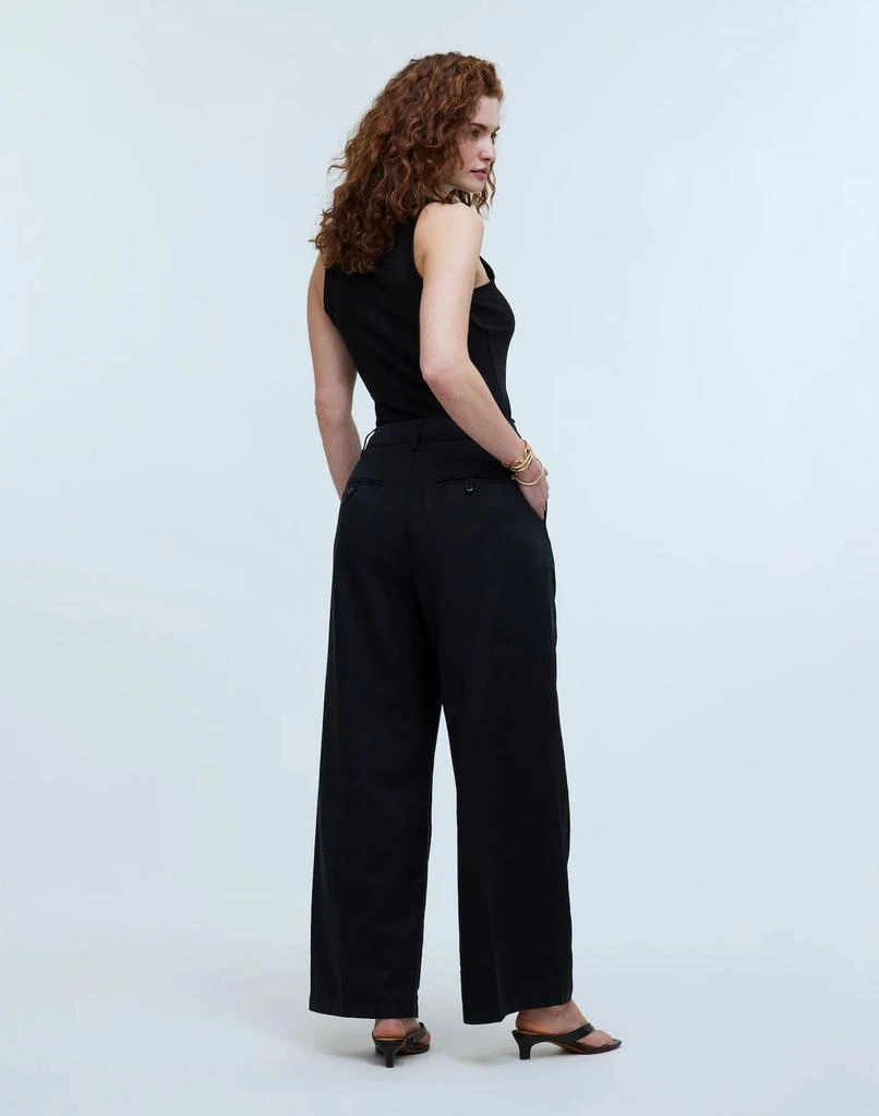 Madewell The Tall Curvy Harlow Wide-Leg Pant in Drapey Twill 4
