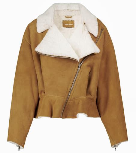 Isabel Marant Addya shearling-lined jacket