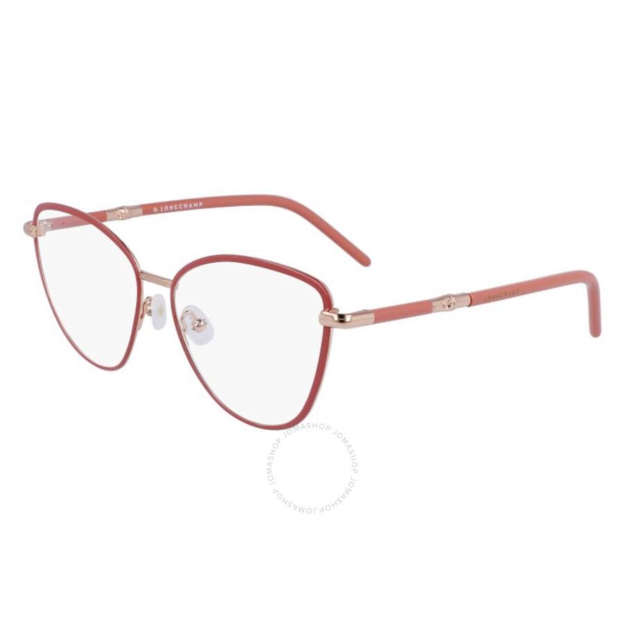 Longchamp Demo Cat Eye Ladies Eyeglasses LO2156 700 54