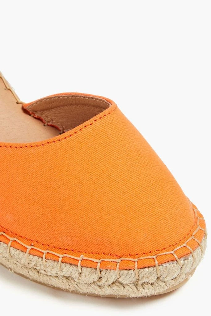 LAST STUDIO Leona canvas wedge espadrilles 4