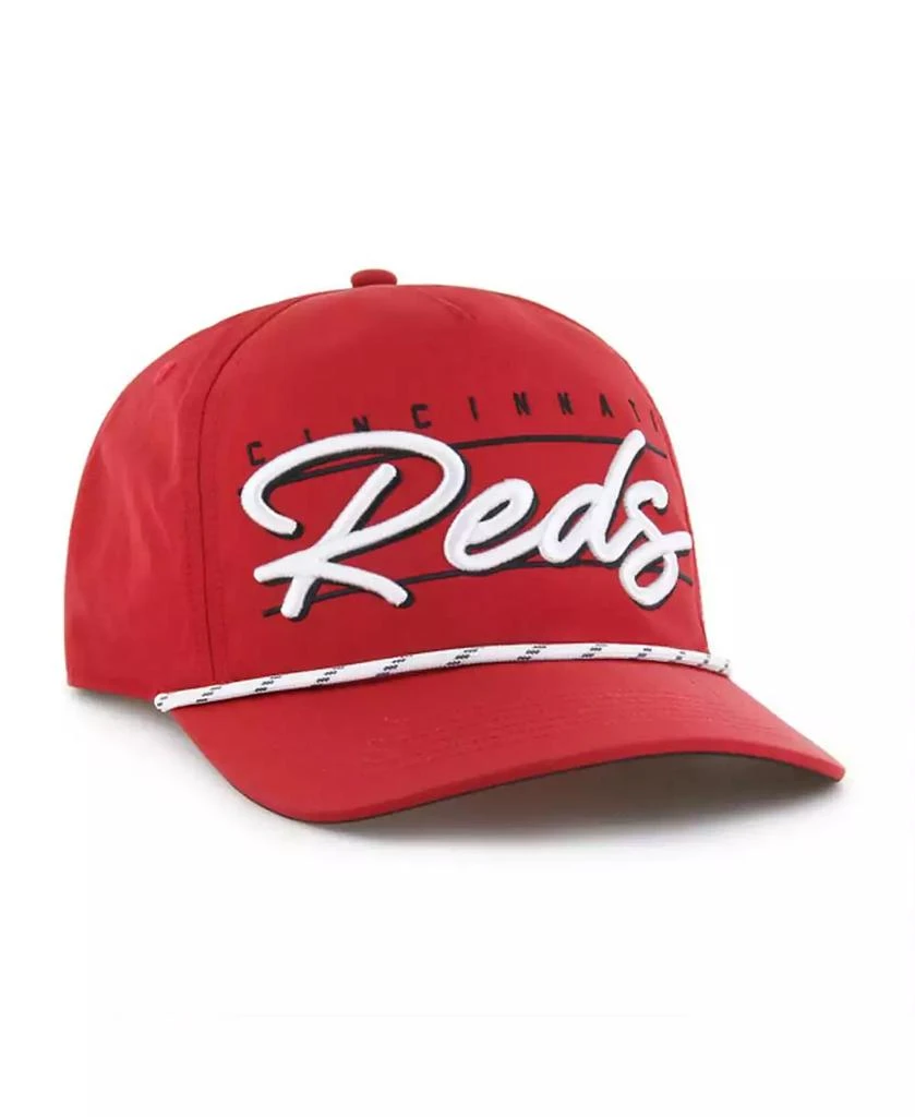 47 Brand Men's Red Cincinnati Reds Condor Hitch Adjustable Hat 3