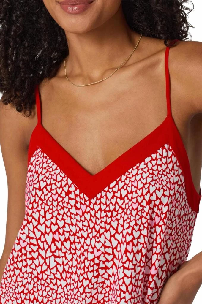 BedHead PJs Bursting With Love Chemise In Red/white 2