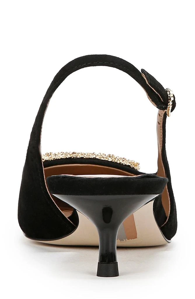 Sam Edelman Kammie Slingback Pointed Toe Kitten Heel Pump 7