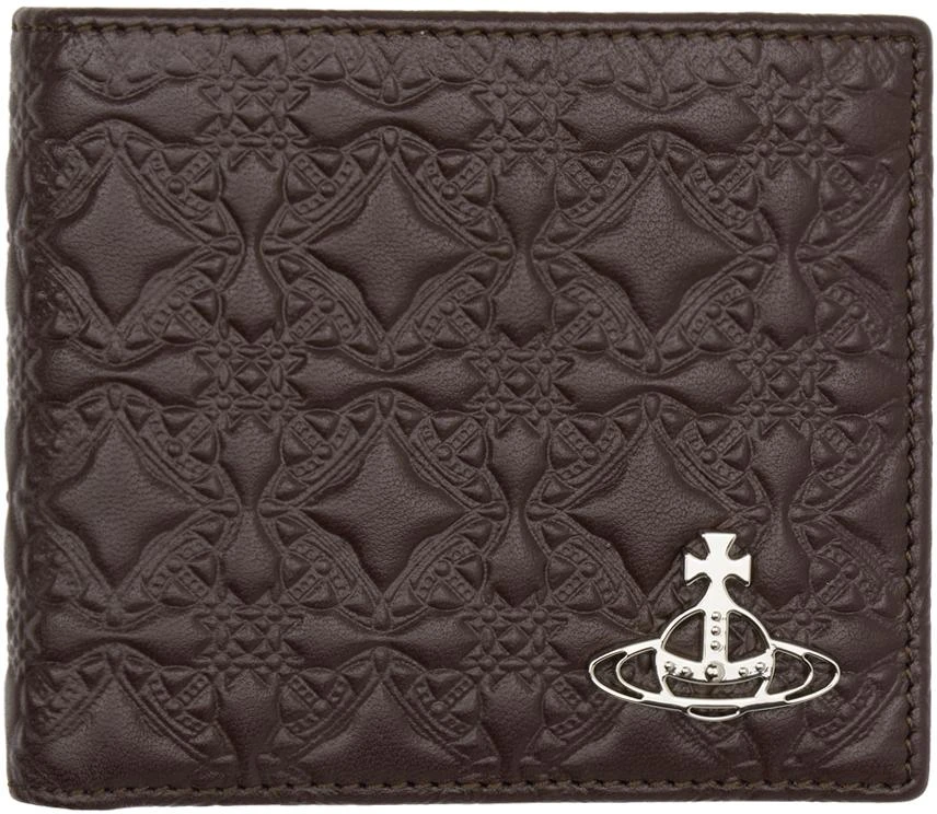 Vivienne Westwood Brown Billfold Wallet 1