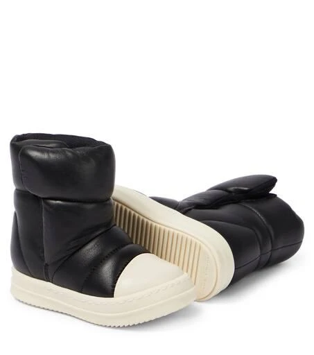 Rick Owens Baby Puffer leather boots 5