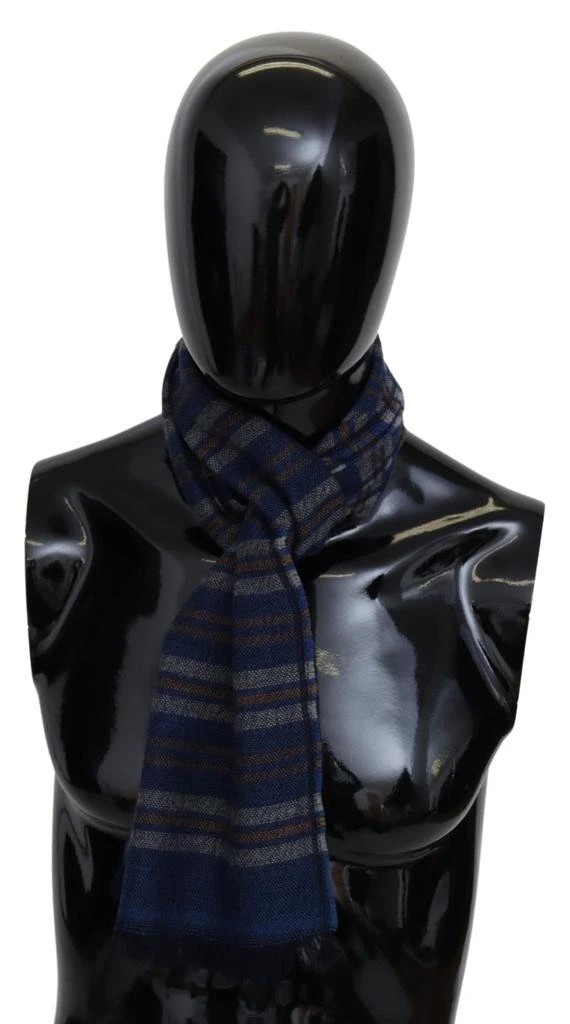 Missoni Wool Striped Unisex Neck Wrap Men
s Shawl