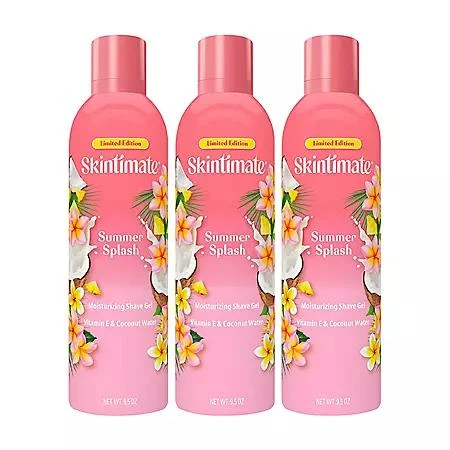 Skintimate Skintimate Summer Splash Shave Gel, 9.5 oz., 3 pk. 3