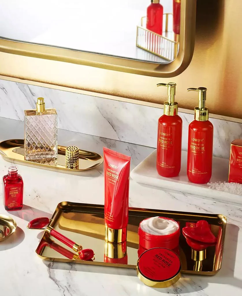 Lovery 10-Pc. Luxe Red Rose Bath & Body Care Gift Set 5