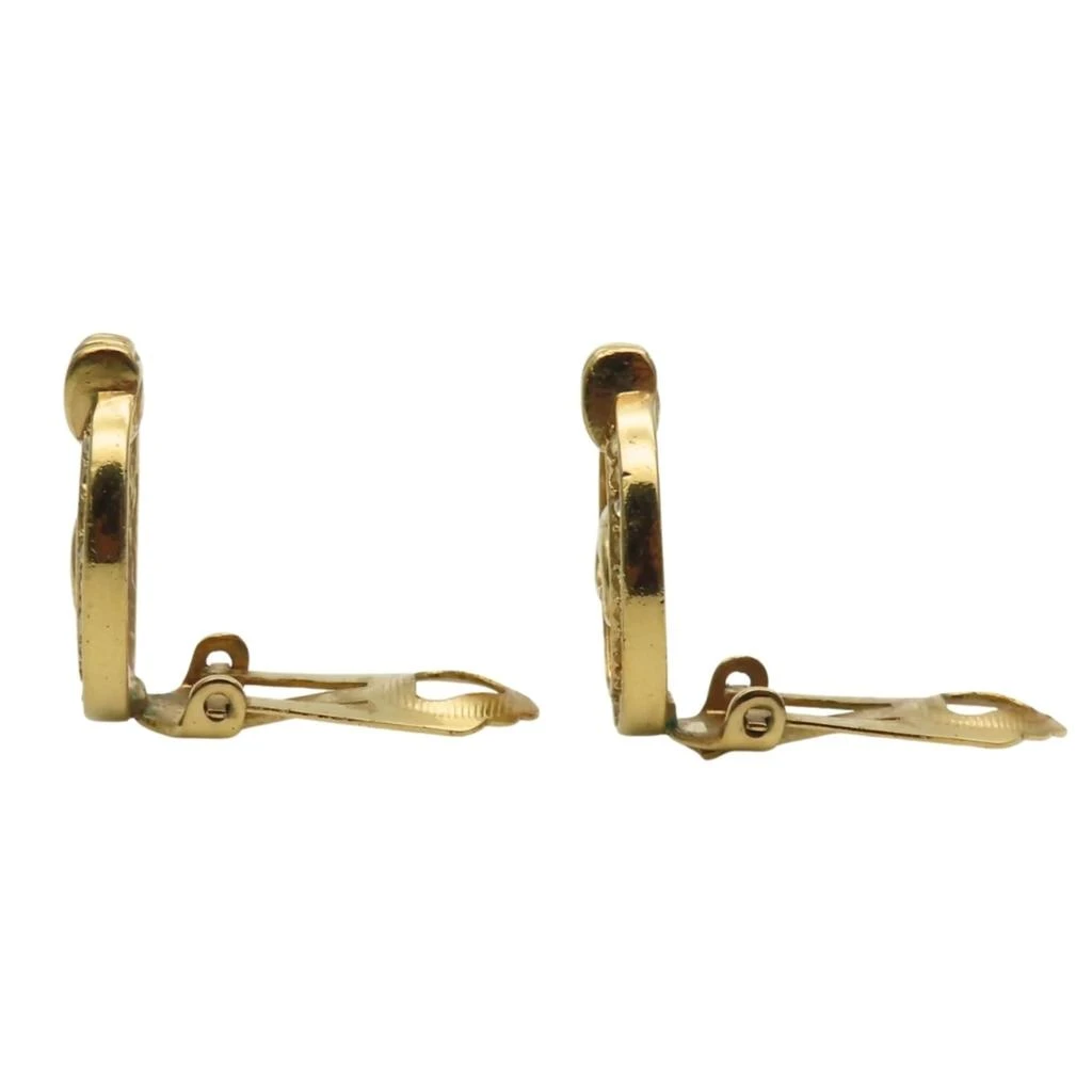 Dior Metal Clip Earrings (Pre-Owned) 2