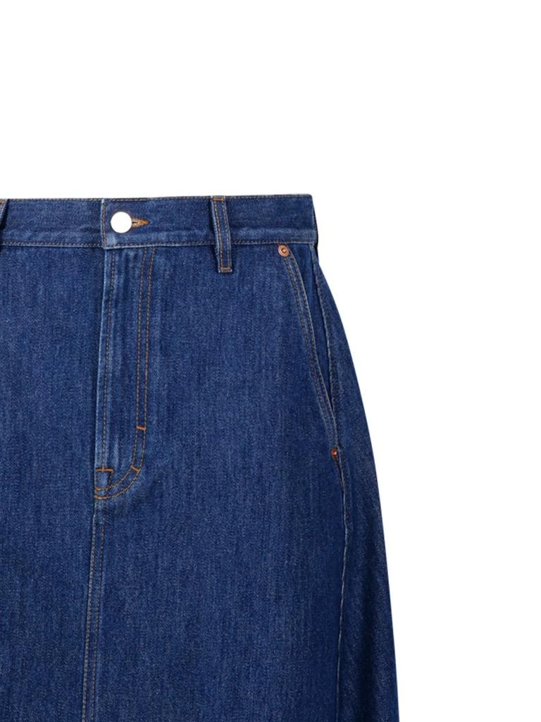 Gucci Gucci Mid Length Denim Skirt 4