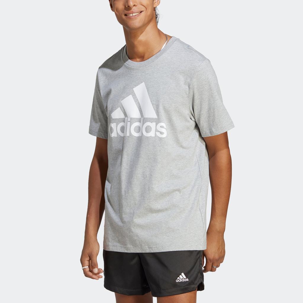 adidas Men's adidas Essentials Single Jersey Big Logo Tee