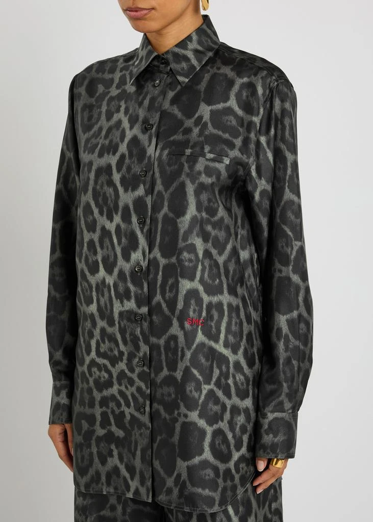 Stella McCartney Leopard-print silk shirt 2