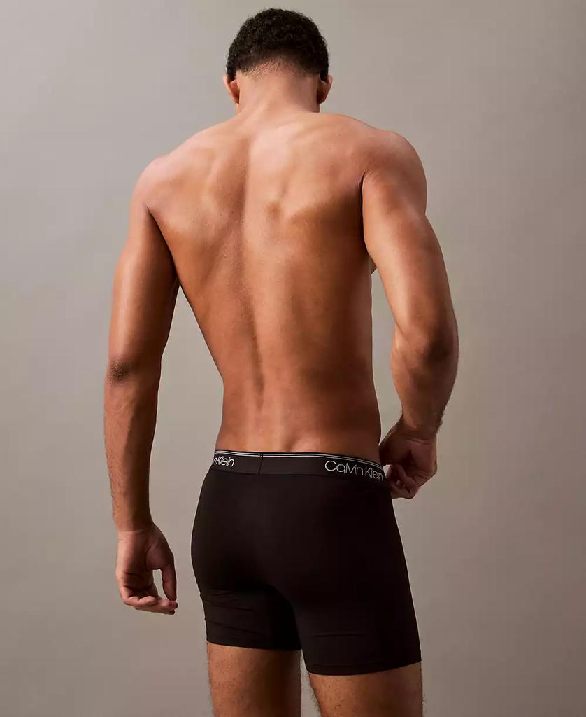 Calvin Klein Men's 3-Pack Microfiber Stretch Boxer Briefs Underwear