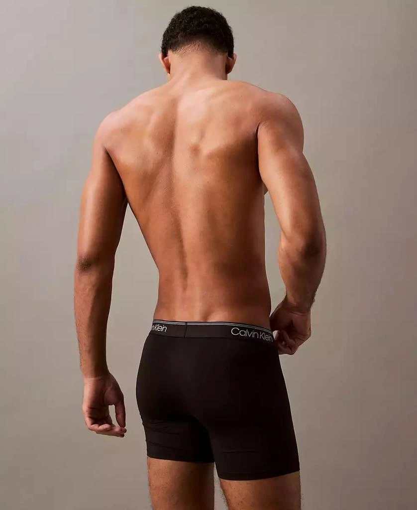 Calvin Klein Men's 3-Pack Microfiber Stretch Boxer Briefs Underwear 2