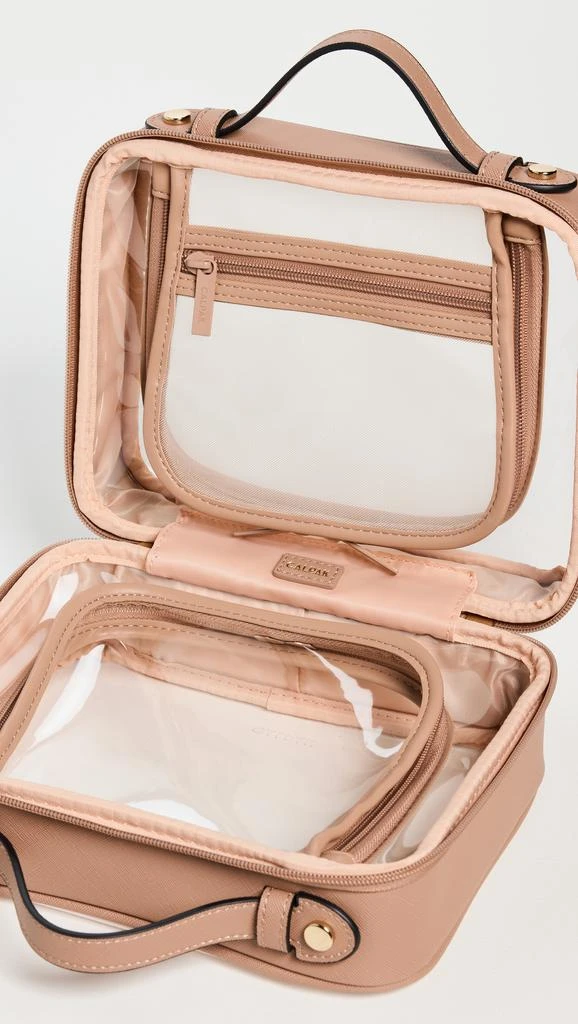 CALPAK Medium Clear Cosmetics Case 4