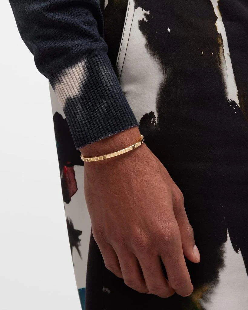 Chopard Ice Cube 18K Yellow Gold Bracelet, Size Medium 2