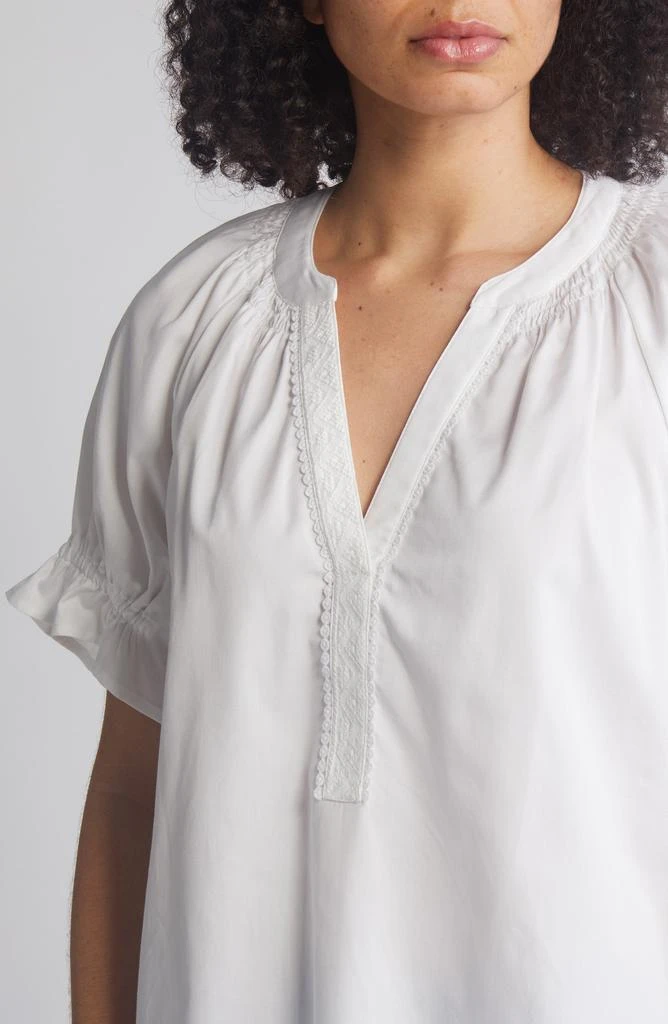 Wit & Wisdom Split Neck Top 4