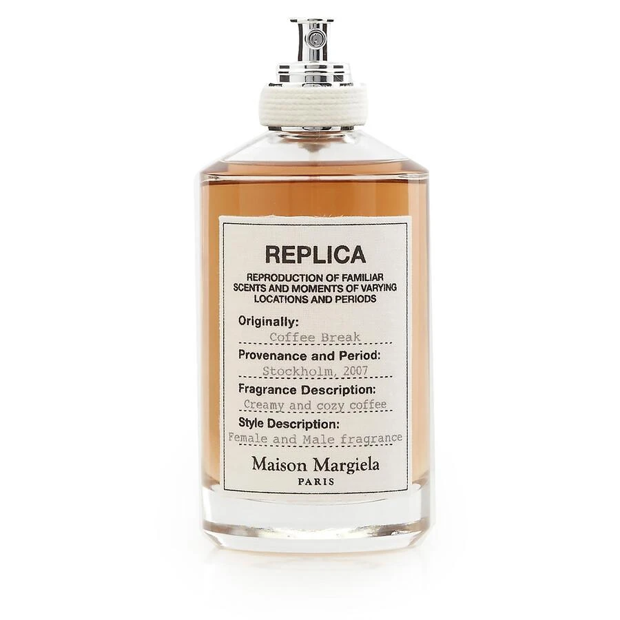MAISON MARGIELA Maison Margiela Men's Replica Coffee Break EDT Spray 3.4 oz Fragrances 3614272661240