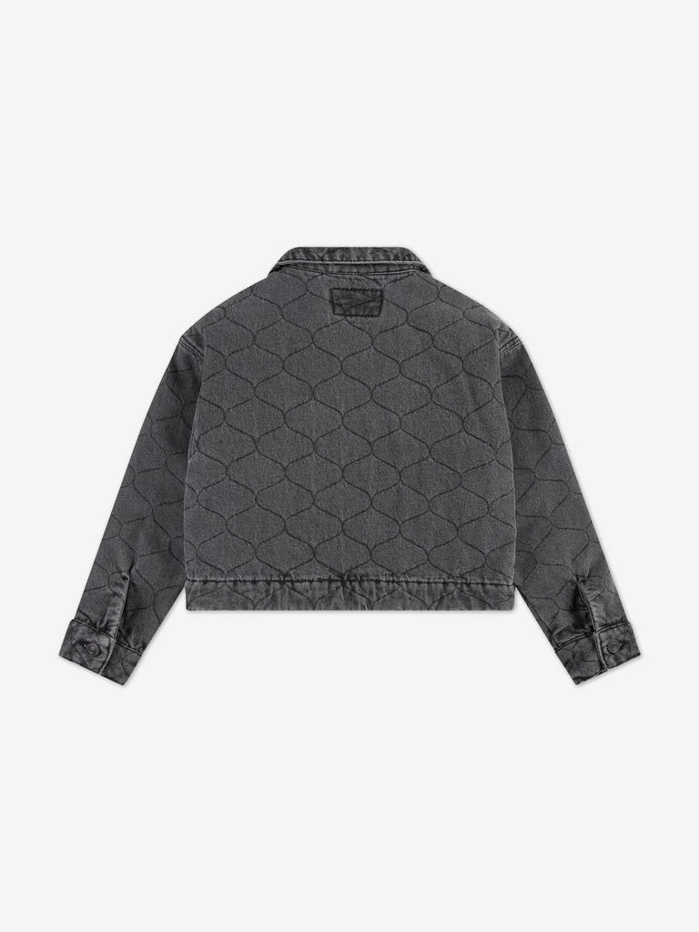 Levi
s Levi
s Girls Quilted Trucker Jacket in Black 2