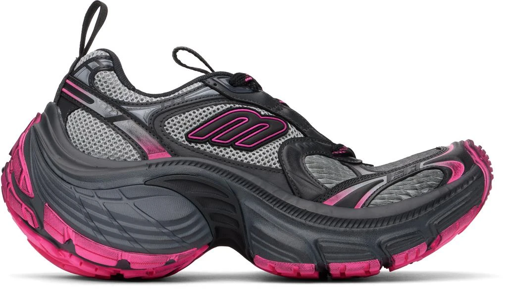 Balenciaga Black & Pink 10XL Sneakers 1