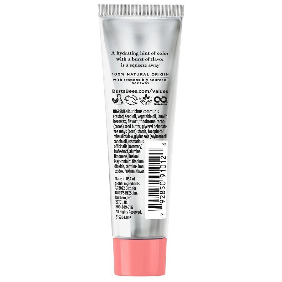 Burt's Bees Squeezy Tinted Lip Balm Sweet Peach 2