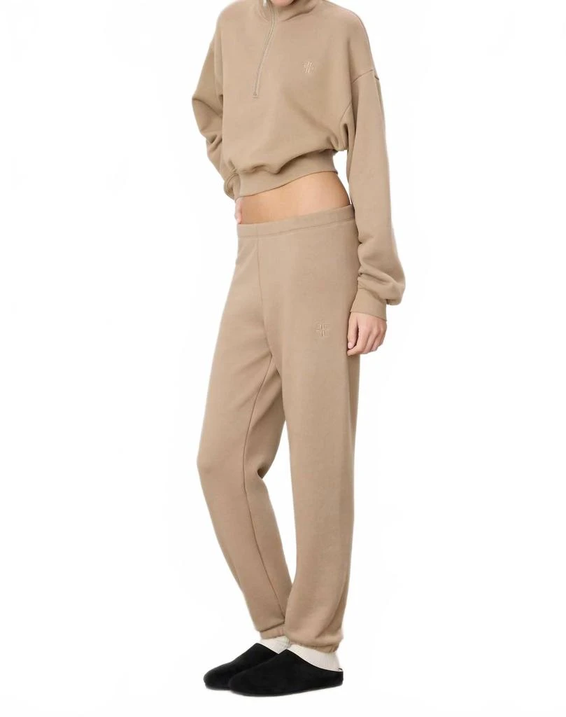 Eterne Classic Sweatpants In Taupe 2