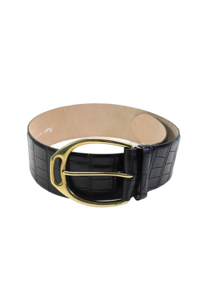 Ralph Lauren Women’s Genuine American Alligator belt Ralph Lauren womens belts Genuine American Alligator. | eBay main image 4