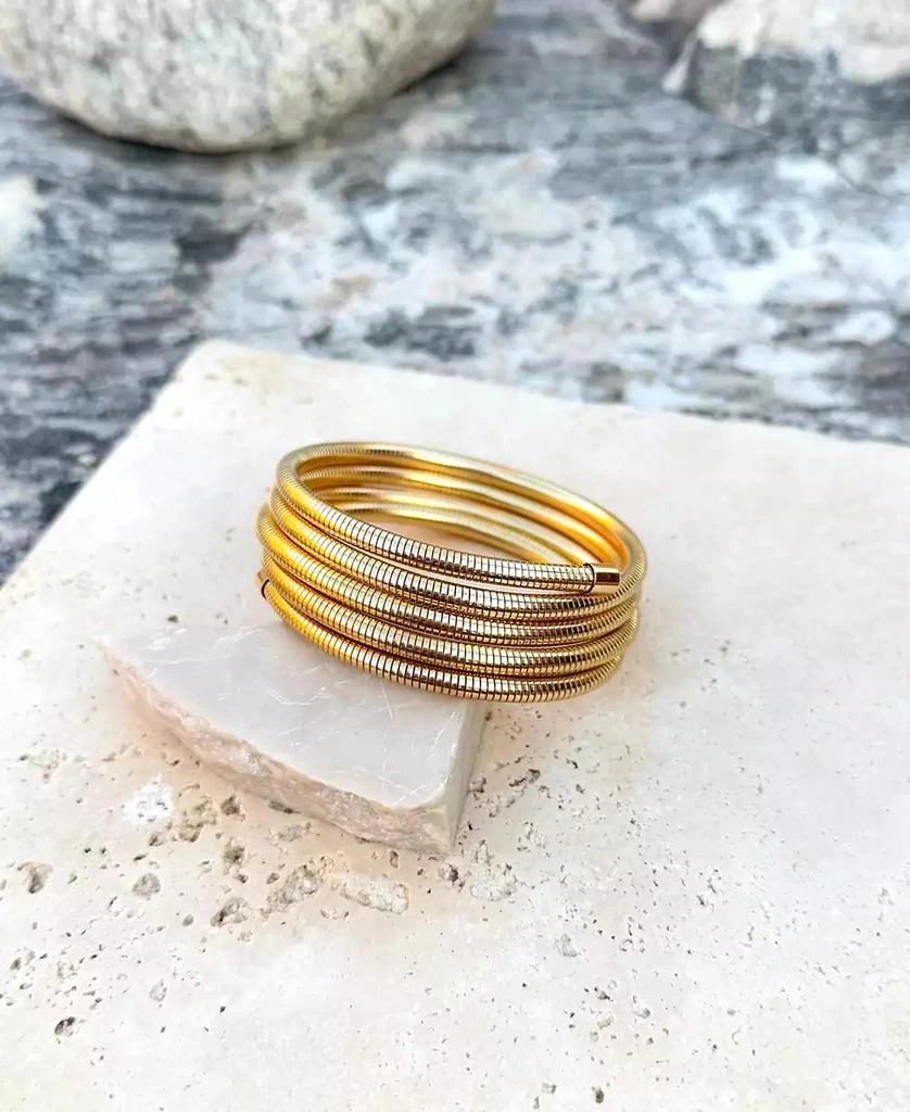 ADORNIA Flexible Coil Stack Bracelet 3