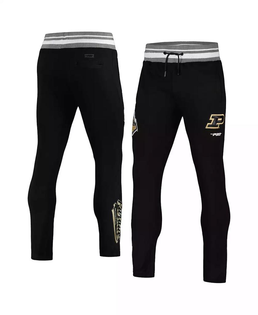 Pro Standard Men's Black Purdue Boilermakers Script Tail Fleece Sweatpants