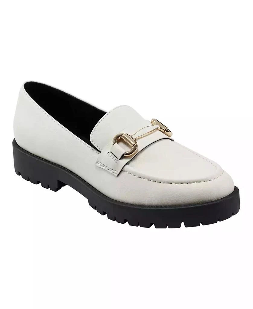 Bandolino Women's Franny Lug Sole Hardware Loafers 1