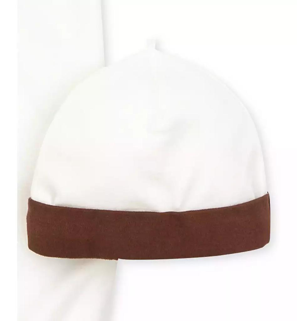 Little Me Baby Boys Cute Puppies Gown and Hat, 2 Piece Set