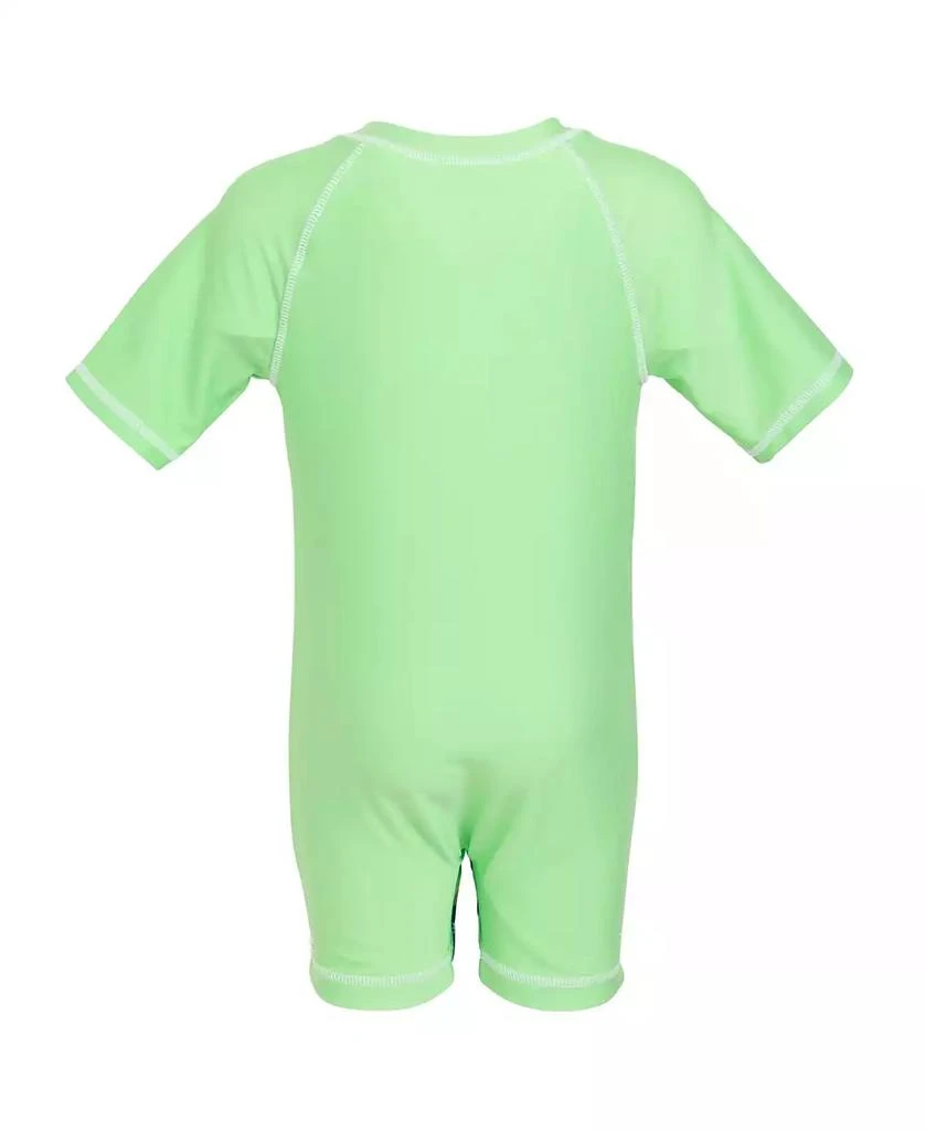 Star Wars Baby Boys Yoda Half Zip Up One Piece Bathing Suit 5