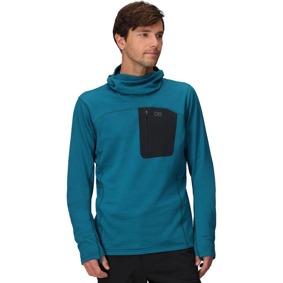 Outdoor Research Vigor Grid Fleece Pullover Hoodie - Men's 1