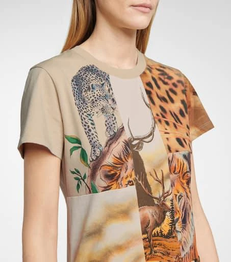 Stella McCartney Printed cotton jersey minidress 4