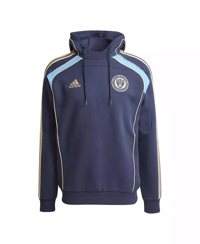 Adidas Men's Navy Philadelphia Union 2025 Travel Pullover Hoodie 5