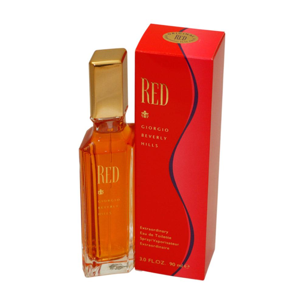 Giorgio Beverly Hills Red Eau De Toilette for Women 3 oz / 90 ml