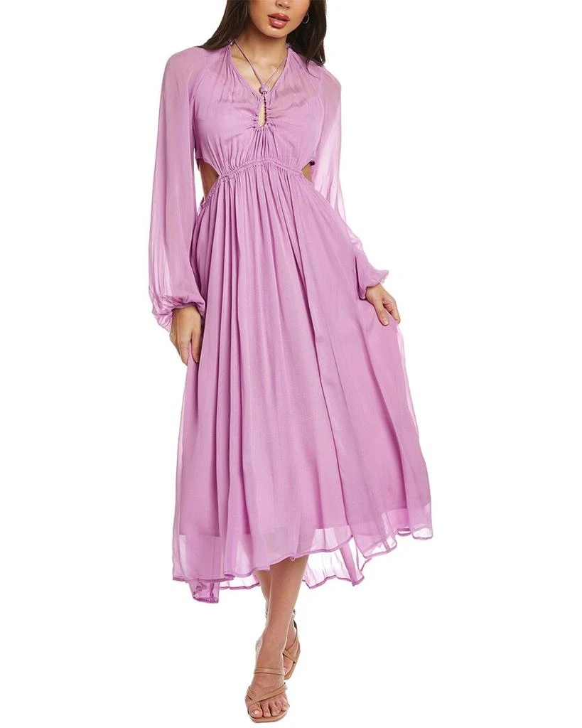 SUBOO Vera One-Shoulder Maxi Dress 1