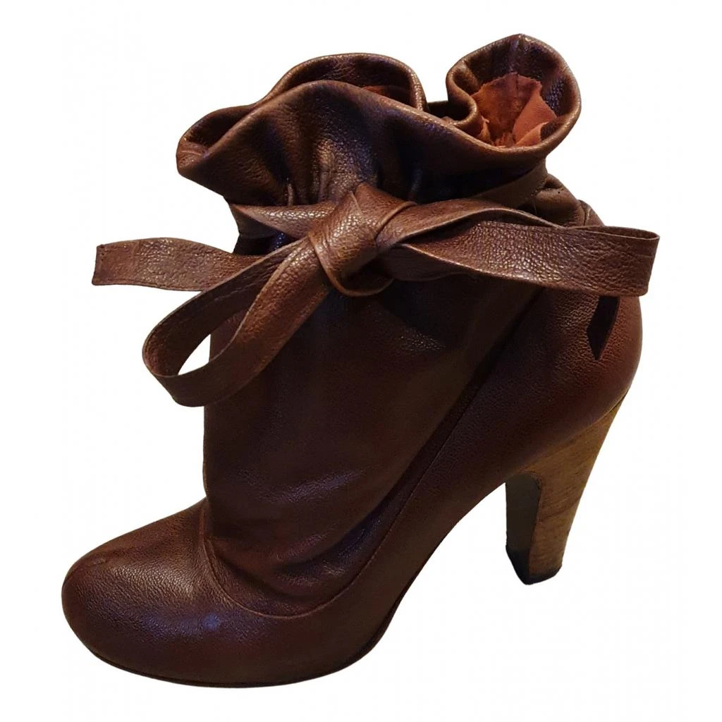Marc Jacobs Marc by Marc Jacobs Leather ankle boots 1