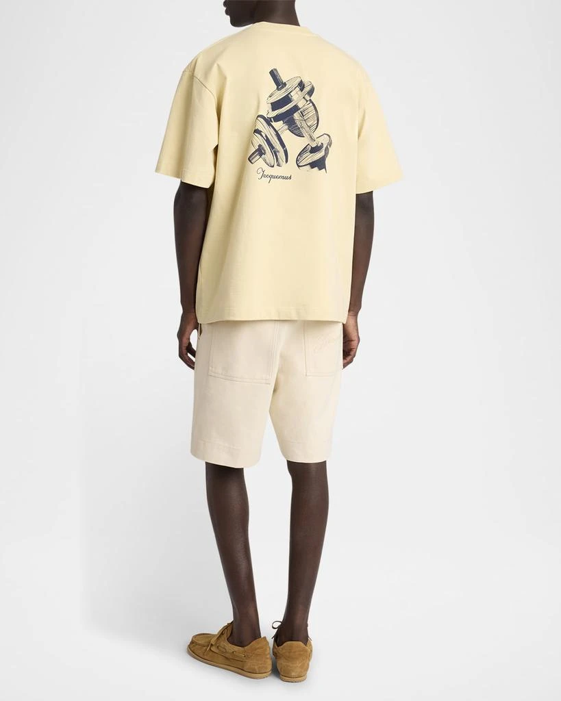 Jacquemus Men's Halteres Graphic T-Shirt 3