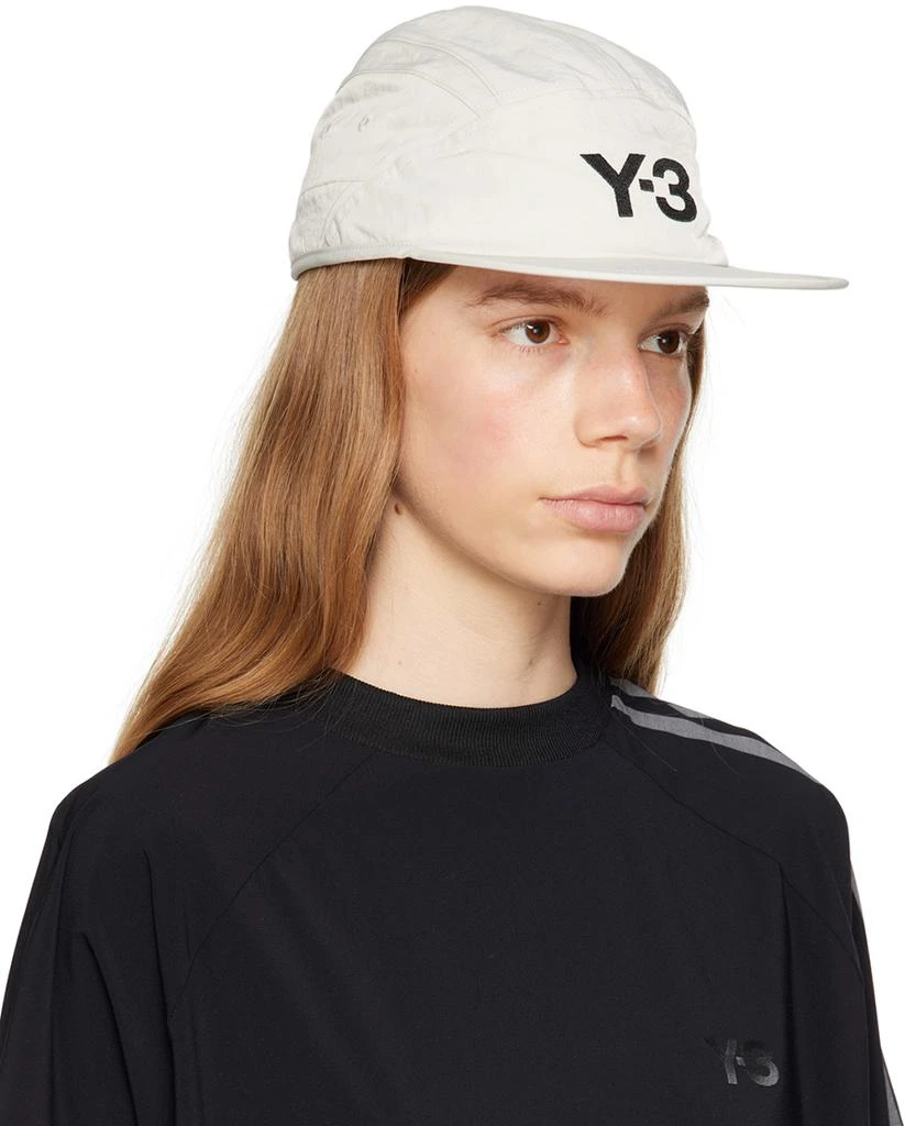 Y-3 Beige Running Cap 2