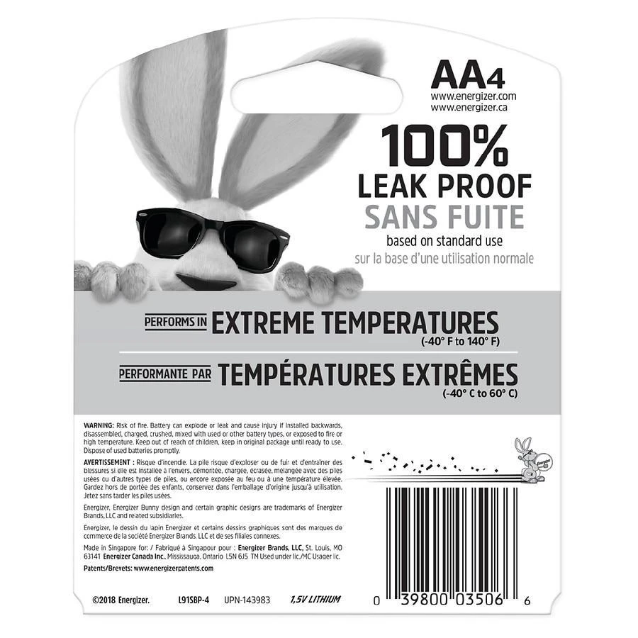 Energizer Batteries AA 2