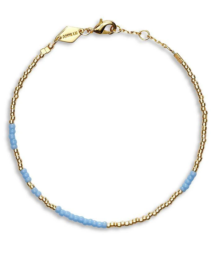 ANNI LU Asym Beaded Bracelet in 18K Gold Plated  1