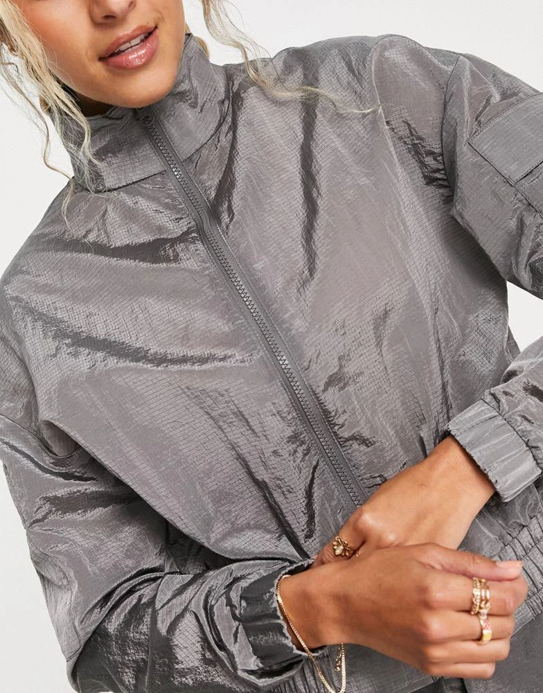ASOS ASOS 4505 cropped utility jacket co ord 4