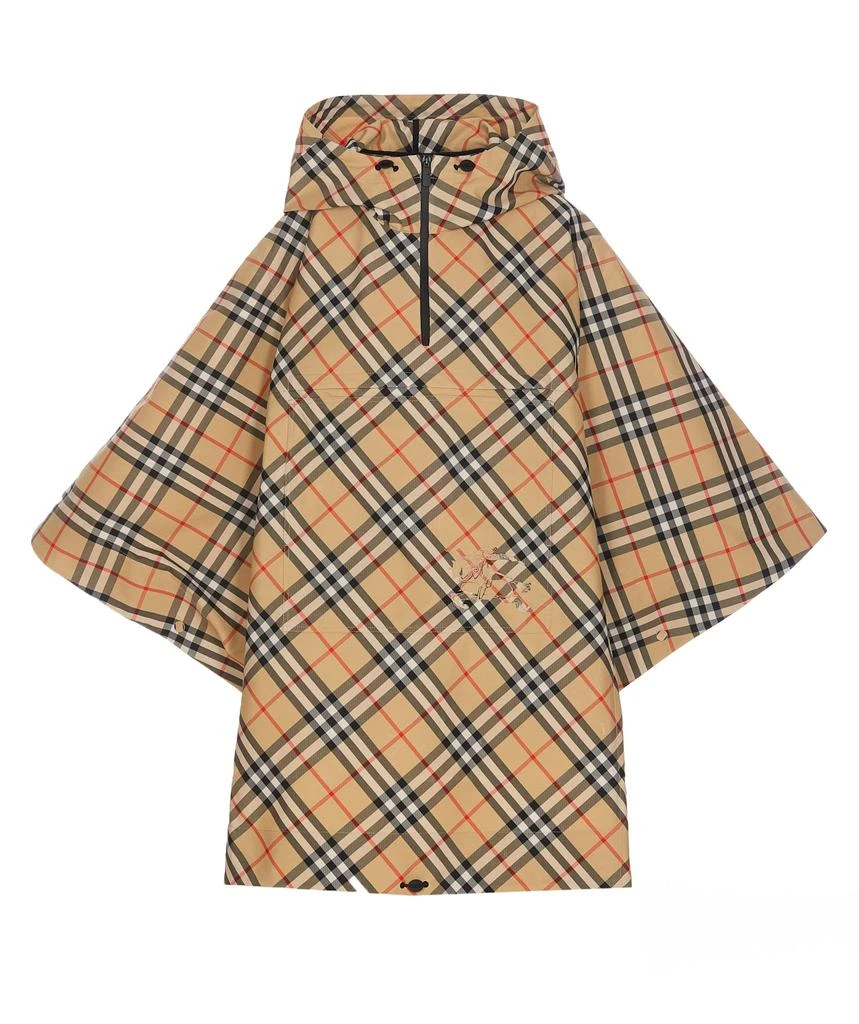 Burberry Check Hooded Cape 1