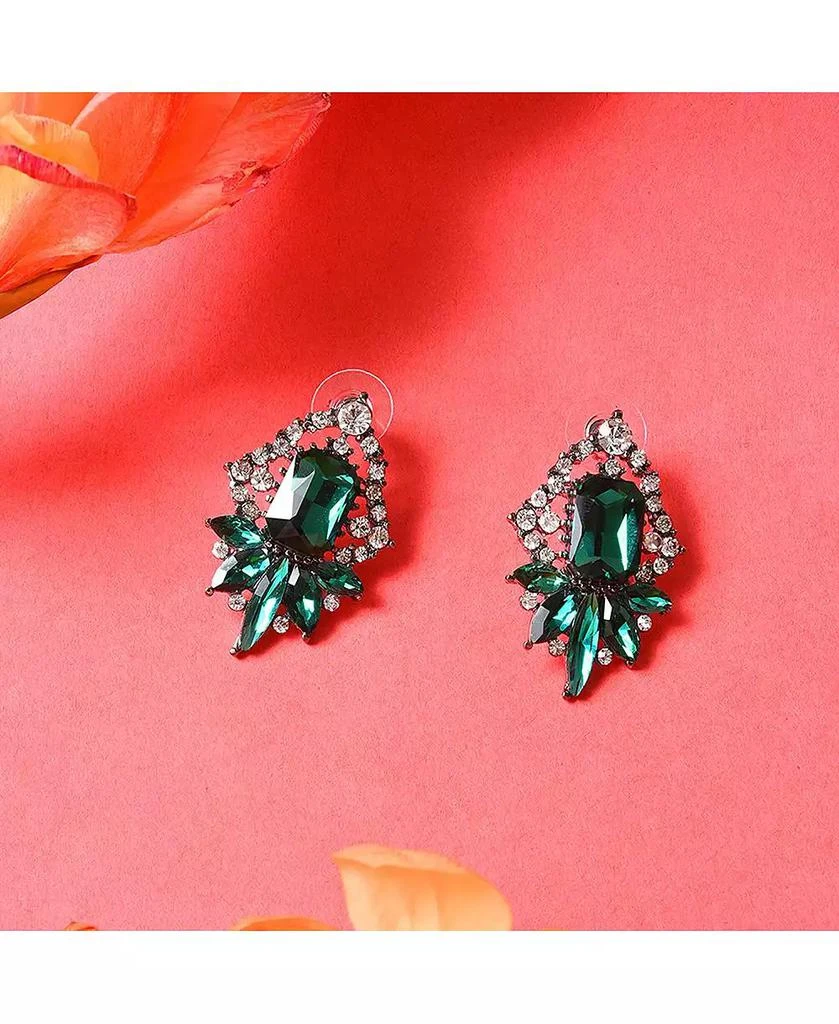 SOHI Women
s Botanical Drop Earrings 2