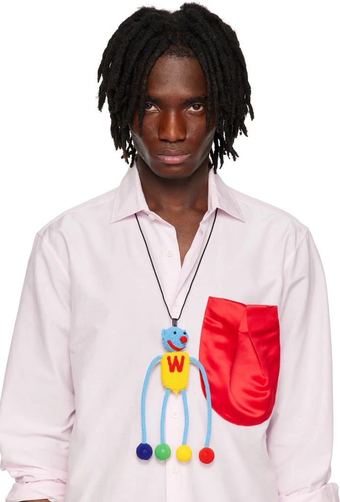 Walter Van Beirendonck Multicolor Balls Jewel Necklace 2