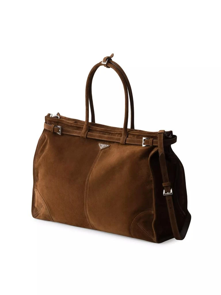 Prada Suede Tote Bag 2