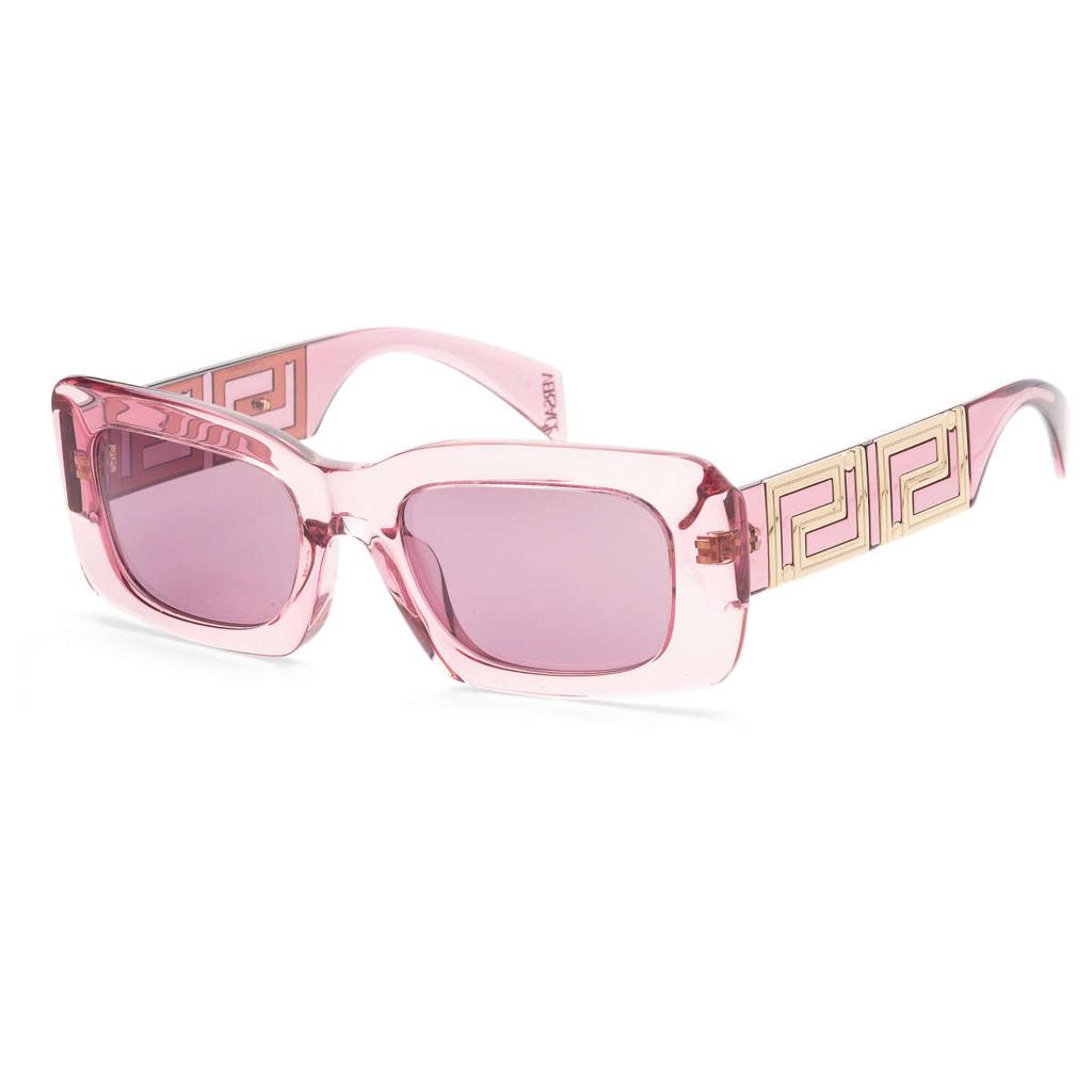 Versace Versace Women's Pink Rectangular Sunglasses