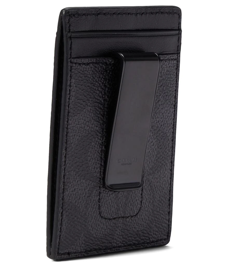 Coach Money Clip Card Case in Signature 2